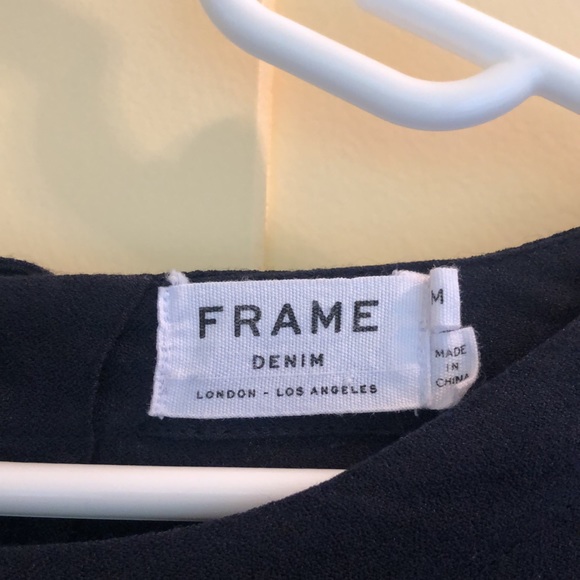 Frame Denim Boho Bow and Tie Up Bell Sleeve Top - Picture 8 of 8